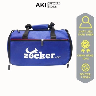 Túi trống thể thao tập gym Zocker Xanh Dương, phụ kiện balo đá bóng unisex thời trang chính hãng cao cấp - ZT003
