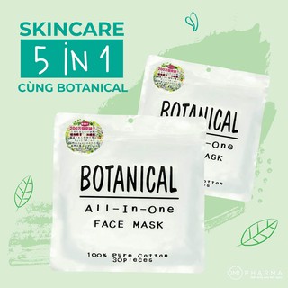 Set Gel Tẩy Tế Bào Chết, Nước Dưỡng Da, Sữa Dưỡng Da Và Mặt Nạ Dưỡng Da Botanical