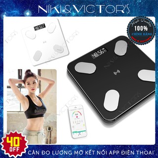 Cân sức khỏe điện tử đo lượng mỡ và phân tích cơ thể có kết nối bluetooth