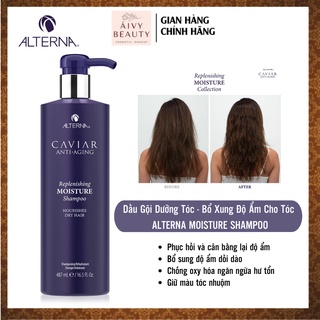 Dầu Xả Phục Hồi Dưỡng Ẩm Dành Cho Tóc Khô  ALTERNA Caviar Moisture Conditioner - 487ml