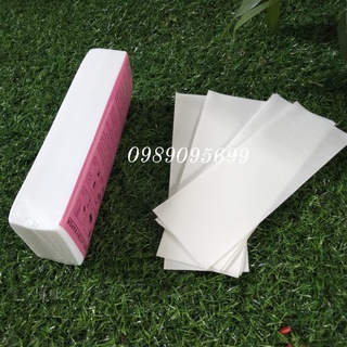 [100 tờ giấy wax loại 1 dày dai  ]  Giấy wax lông dùng cho wax lông lạnh, wax sáp thanh(SẢN PHẨM HOT)