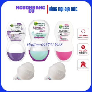 Lăn Khử Mùi Garnier Mineral Pháp Không Cồn Ngăn Mồ Hôi Hiệu Quả