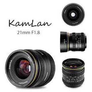 (CÓ SẴN) Ống Kính Kamlan 21mm F1.8 cho Fujifilm Sony Canon EOS m M4/3