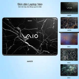 Skin dán Laptop Sony Vaio in hình vân đá _nhiều mẫu 3 (inbox mã máy cho Shop)