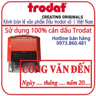 Con dấu CÔNG VĂN ĐI Trodat 4911 (Loại tốt)