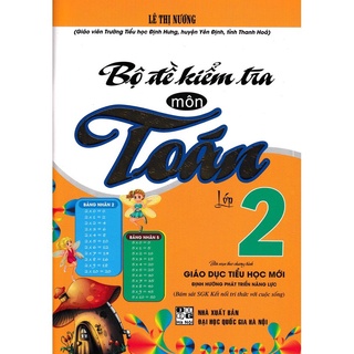 Sách - Bộ đề kiểm tra môn Toán lớp 2 (Theo CT GD mới bám sát SGK Kết Nối)
