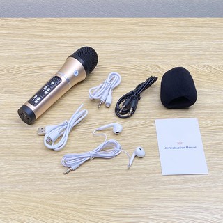 Mic C25 live stream thu âm cao cấp đa năng giả giọng đầy đủ phụ kiện tai phone