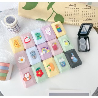 Hộp đựng lens cute hộp đựng lens dễ thương mica HĐL1