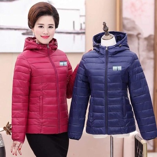 Áo phao nữ trung niên siêu nhẹ tặng bà tặng mẹ