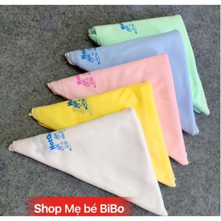 5 TÃ TAM GIÁC THUN COTTON ( HOTGA),TÃ CỘT CHO BÉ SƠ SINH (kích thước 92x63cm)