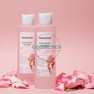 Nước hoa hồng cung cấp độ ẩm cho da mặt Mamonde Rose Water Toner 250ml