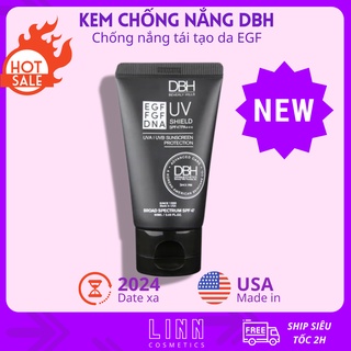 [Mẫu mới 2022] KEM CHỐNG NẮNG DERMAESTHETICS DBH SPF 50+/PA+++ EGF UV SHIELD 60ml