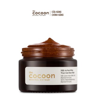 Mặt nạ hoa hồng Cocoon cấp ẩm &amp; làm mềm da 30ml