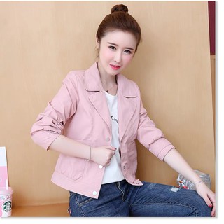 ÁO KHOÁC KAKI NỮ CỔ VEST THỜI TRANG SIÊU ĐẸP