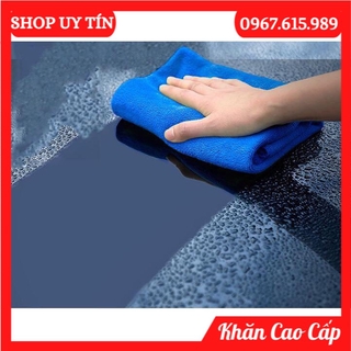 Khăn lau ôtô, xe hơi mềm mại, thấm hút tốt, không gây trầy xước bề mặt, dày dặn