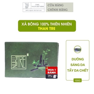 Xà bông than tre thiên nhiên - xà bông sinh dược than tre 100gr