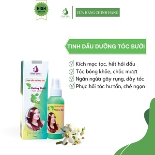 Xịt tinh dầu dưỡng tóc hương bưởi Ngân Bình giúp kích mọc tóc, giảm tình trạng tóc gãy rụng 100ml