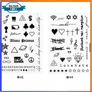 [ Gía siêu rẻ ] BỘ 200 HÌNH XĂM TATO SIÊU XINH