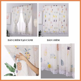 Rèm cửa dán tường 2 lớp chống nắng ⚡[𝑭𝒓𝒆𝒆𝒔𝒉𝒊𝒑]⚡ Rèm dán tường không cần khoan đục tường giá rẻ và đẹp
