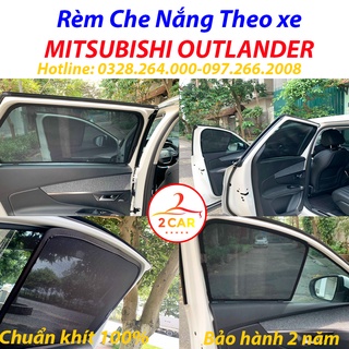 Rèm Che Nắng Xe Mitsubishi Outlander , Outlander Sport 5 Chỗ, Rèm Chắn Nắng Xe Ô Tô, Chuẩn Khít Theo Xe - Bảo Hành 2 Năm