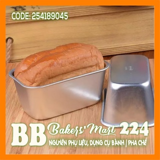 A04 - Khuôn nhôm đúc chữ nhật Bánh Mì - A04 (15.2x8.8x6.8cm) - 1 cái