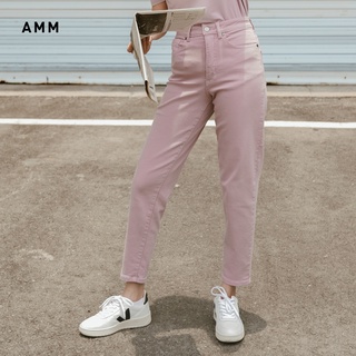 AMM Quần Jean Mom Fit Nữ Dáng Baggy