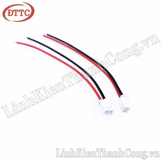 Cáp 2 Sợi Loại 1 Đầu Cái XH2.54-2Y 22AWG Dài 10cm