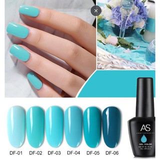 Sơn gel AS - màu xanh trời mã DF