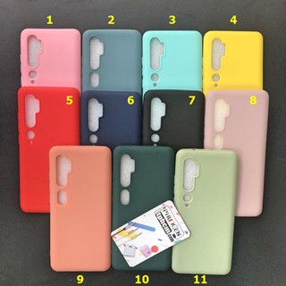 Ốp lưng Xiaomi Mi Note 10 - Note 10 Pro Dẻo màu trơn Siêu Cool