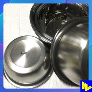 Chậu Inox 304 dày đẹp- Thau Sâu Inox 304 Hàng Cao Cấp