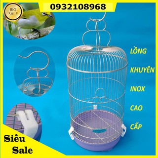 Lồng nuôi chim khuyên inox