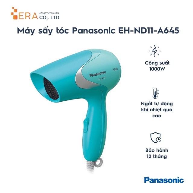 Máy sấy tóc Panasonic EH-ND11 1000W Hàng chính hãng bảo hành 12 tháng
