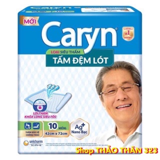 TẤM ĐỆM LÓT NGƯỜI LỚN CARYN LOẠI SIÊU THẤM (10 Miếng)