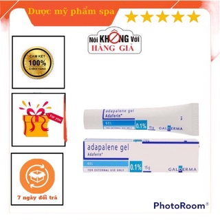 gel a da pa lene 0.1% giảm mụn,da sạch mụn,căng bóng