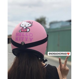 Mũ bảo hiểm 3/4 nữ đẹp phượt cực an toàn - Phôm Clasic cao cấp- Xinh xĩu ❤️