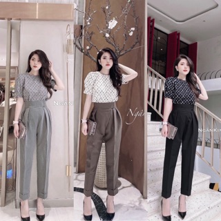 Quần Tây Cạp Siêu Cao BAGGY CẠP LỆCH HOTTREN