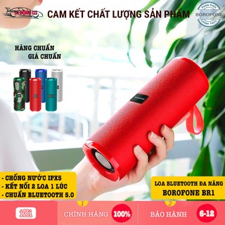 Loa Bluetooth Chống Nước Borofone BR1, Kết Nối Cùng Lúc 2 Loa, Chuẩn 5.0 [CHÍNH HÃNG]