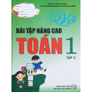 Sách - Vở bài tập nâng cao toán 1 tập 2 - Hồng Ân