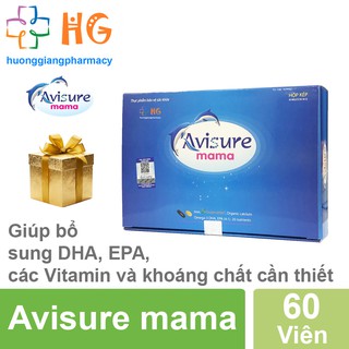 Viên uống Avisure mama - Bổ sung DHA, EPA, các Vitamin, khoáng chất cần thiết trước và sau sinh