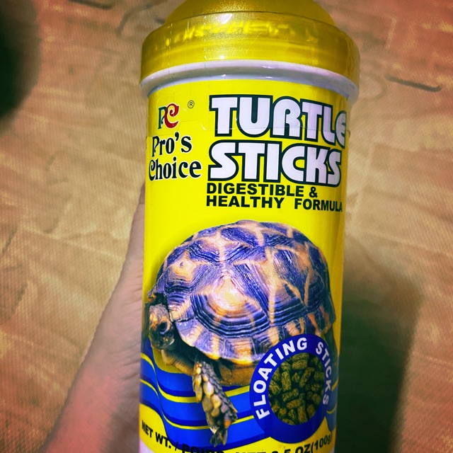 Cám rùa Turtle sticks 100gr