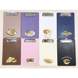 kẹp tài liệu trứng lười gudetama KTLD12 dễ thương cute da pu 23*15cm hoạt hình trình kí