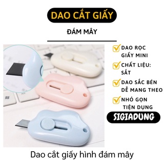 [SGD] Dao Cắt Giấy - Dao Rọc Giấy Mini Cute Hình Đám Mây Dễ Thương Học Sinh Văn Phòng 9448