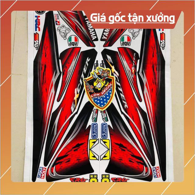 Ten rời xe ex 2006 đỏ đen