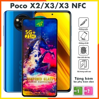 Kính Cường Lực Xiaomi Poco X2 X3 X3 NFC Full Màn OG cao cấp chống rơi vỡ tặng kèm khăn lau màn hình [OG]