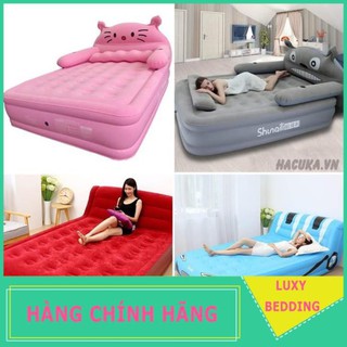 [HÀNG CAO CẤP] Giường hơi hình thú, đệm hơi hình thú 3 tầng cao cấp tặng kèm bơm điện
