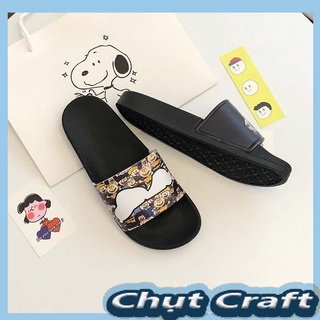 Dép snoopy khoét nhỏ hình ở giữa nhiều mặt new ( có size nam và size nữ )