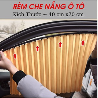 Rèm Che Nắng Ô Tô, Rèm Kéo Gắn Thanh Ray Nam Châm