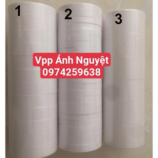 Băng Dính 2 Mặt Bản 1cm , 2cm, 5cm/Cuộn Dài 12m hàng đẹp siêu dính