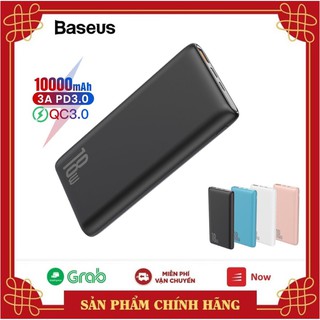 [ PD + QC 18W ]Pin dự phòng sạc nhanh Baseus Bipow 10000mAh tích hợp PD/QC công suất 18W 3 cổng sạc QC3.0+PD3.0