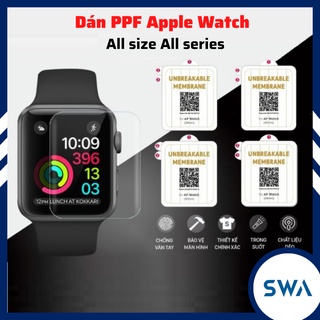 Dán màn hình dẻo PPF cho Apple Watch series 1 2 3 4 5 6 7 SE (mặt trước và mặt sau)